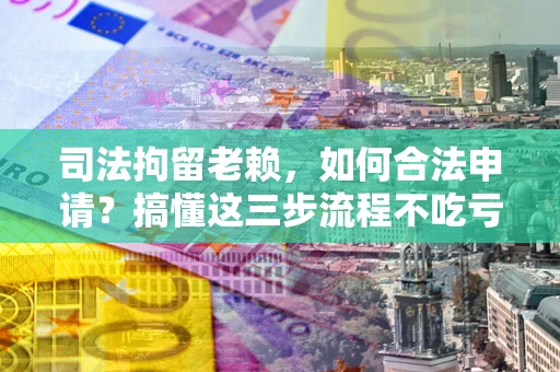 北京司法拘留老赖，如何合法申请？搞懂这三步流程不吃亏！