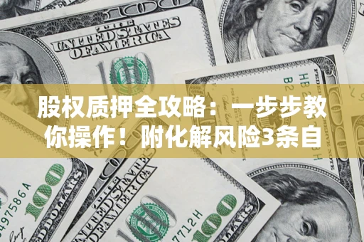 北京股权质押全攻略：一步步教你操作！附化解风险3条自救法则