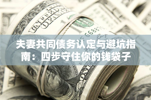 北京夫妻共同债务认定与避坑指南：四步守住你的钱袋子