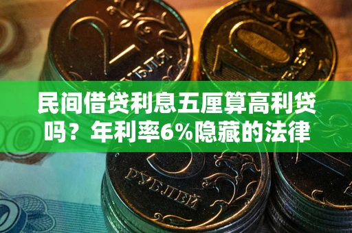 北京民间借贷利息五厘算高利贷吗？年利率6%隐藏的法律风险全解析