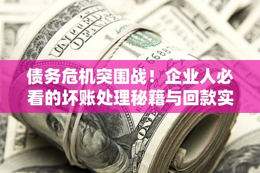 北京债务危机突围战！企业人必看的坏账处理秘籍与回款实战指南